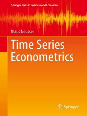 cover image of Time Series Econometrics